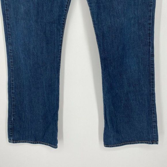 Lucky Brand Bootcut Tripper Jeans Women's Size 38 High Rise Cotton Denim Blue - Picture 3 of 12